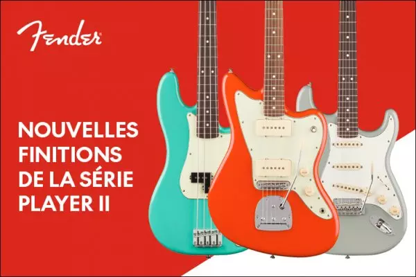 Les mod�les Fender Player II font peau neuve avec de nouvelles finitions!